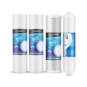 Kasečių rinkinys atvirkštinio osmoso sistemoms 5 pakopų be membranos (RO5)