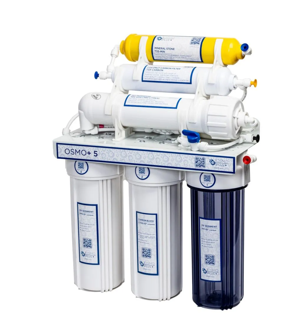 Kasečių rinkinys atvirkštinio osmoso sistemoms 6 pakopų su 100 GPD membrana (RO6) - Image 4