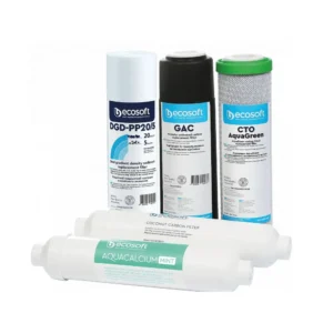 Ecosoft P'URE AquaCalcium 5 kasečių rinkinys