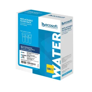 Ecosoft pakaitinių filtrų rinkinys 3 pakopų vandens filtrams