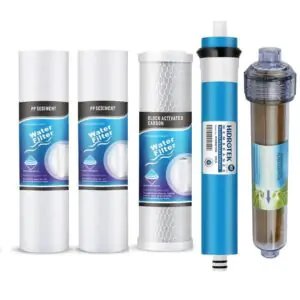 Kasečių rinkinys AQUARIUS MAXI - DEMI - RO SISTEMAI + 100 GPD membrana