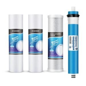 Kasečių rinkinys AQUARIUS MAXI – RO SISTEMAI + 100 GPD membrana