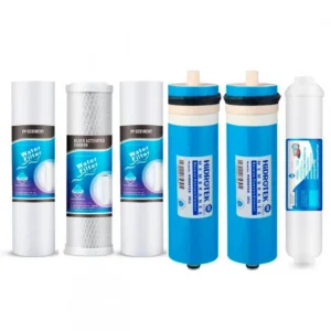 Kasečių rinkinys WaterLovers Pro 1 sistemoms + 2x300 GPD membranos